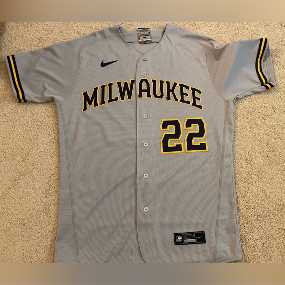 Christian Yelich Nike Authentic Jersey